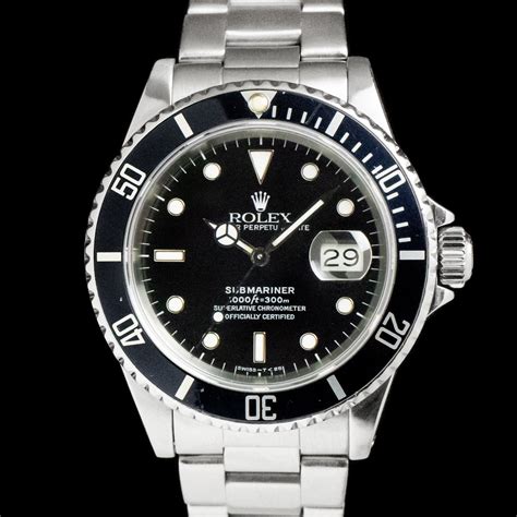 rolex blue submariner 16610|Rolex Submariner 16610 specs.